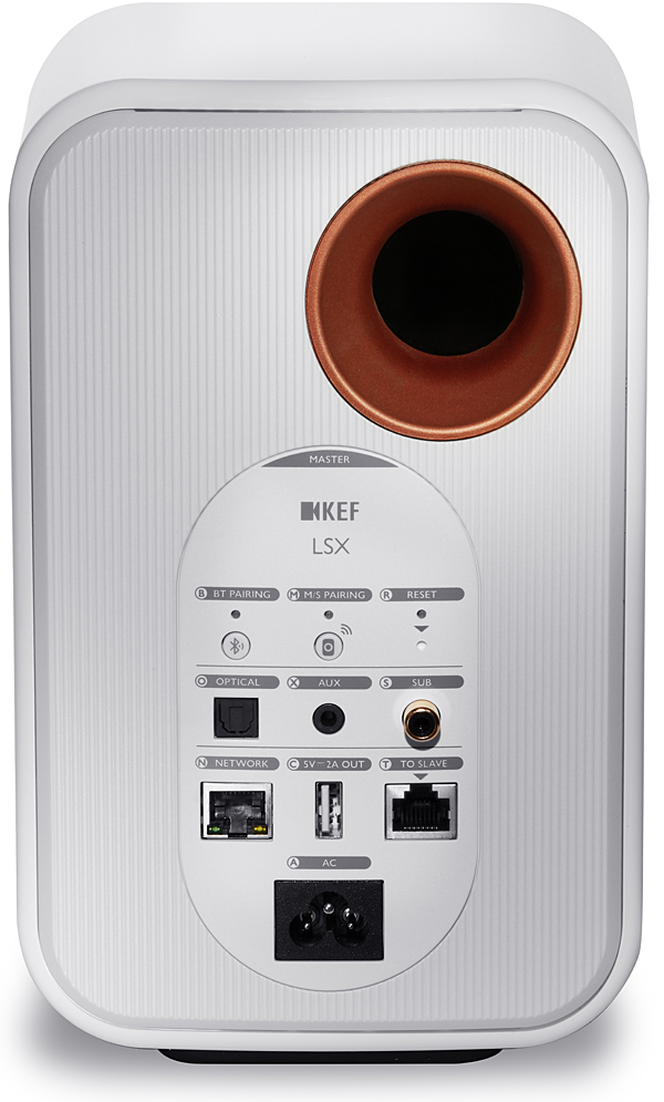 Kef hot sale lsx inputs