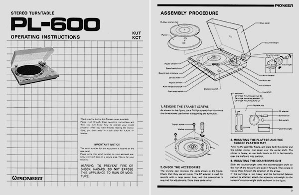 Pioneer PL-600 user manual.pdf