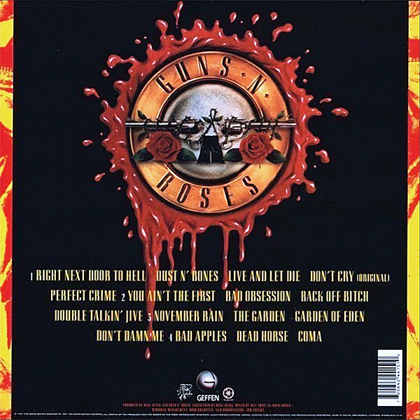 Guns N' Roses Use Your Illusion I Vinilo Nuevo 2 Lp