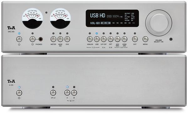 T+A DAC 200/A 200 DAC/Preamp & Power Amp